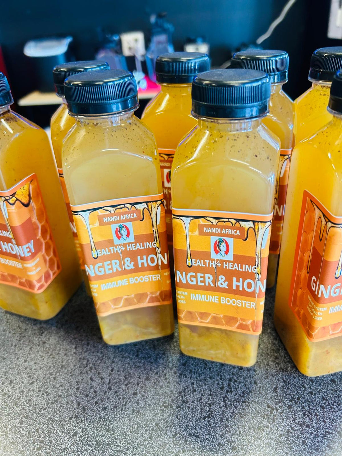 Ginger & Honey – Natural Immunity Booster Liquid